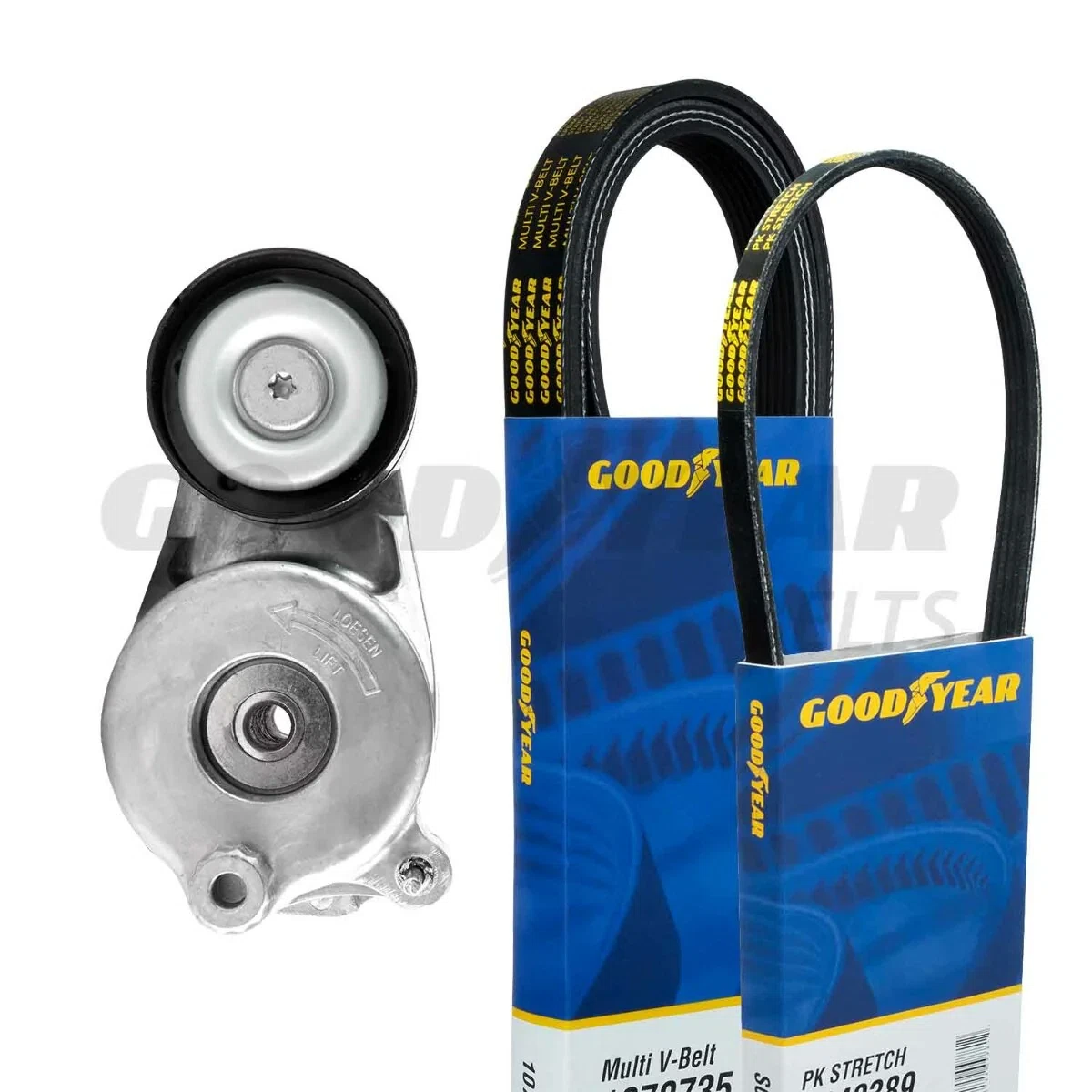 2007-2009 Dodge Sprinter 2500 Serpentine Belt Drive Component Goodyear 3304